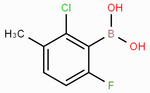 2-氯-6-氟-3-甲基苯硼酸