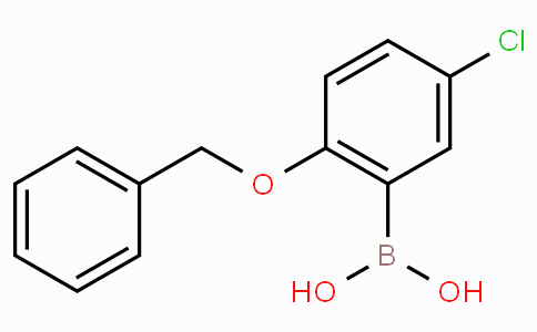 2-苄氧基-5-氯苯硼酸