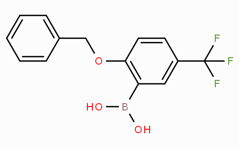 2-苄氧基-5-三氟甲基苯硼酸