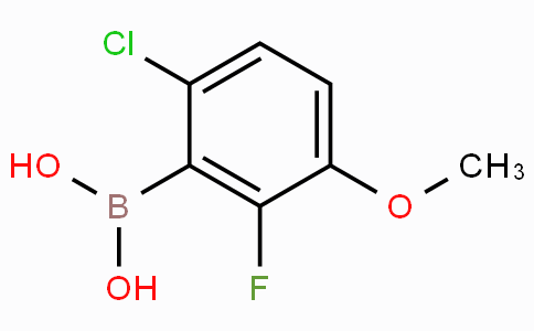 6-氯-2-氟-3-甲氧基苯硼酸