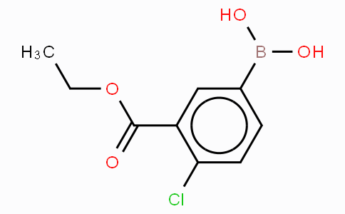 4-Chloro-3-(ethoxycarbonyl)phenylboronic acid.