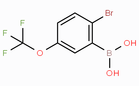 2-Bromo-5-trifluoromethoxyphenylboronic acid