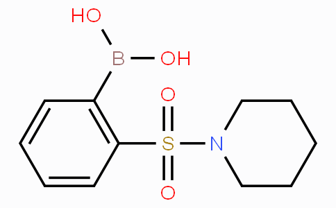 2-(哌啶-1-基磺酰基)苯硼酸