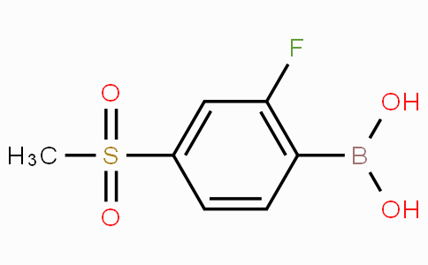 2-Fluoro-4-methylsulfonylphenylboronic acid