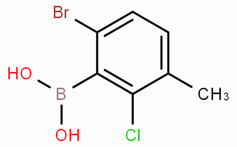 6-Bromo-2-chloro-3-methylphenylboronic acid