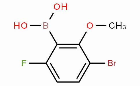 3-Bromo-6-fluoro-2-methoxyphenylboronic acid