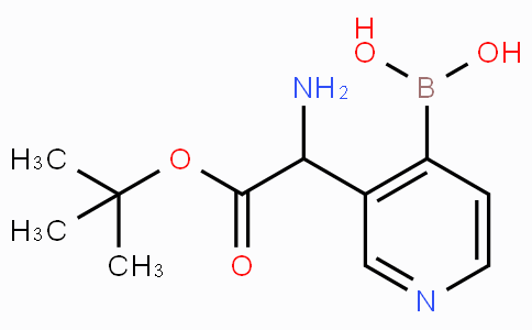 3-(叔丁氧羰氨基甲基)-吡啶-4-硼酸