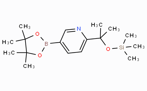 6-(2-(Trimethylsilyloxy)propan-2-yl)pyridine-3-boronic acid pinacol ester