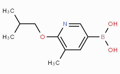 6-异丁氧基-5-甲基吡啶-3-硼酸