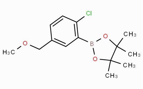 2-Chloro-5-methoxymethylphenylboronic acid pinacol ester