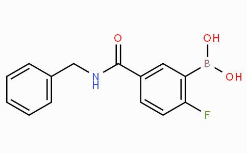 5-(Benzylcarbamoyl)-2-fluorophenylboronic acid