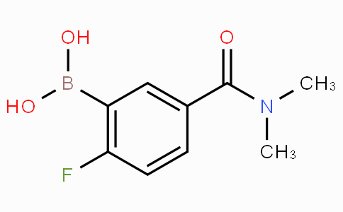 5-(Dimethylcarbamoyl)-2-fluorobenzeneboronic acid