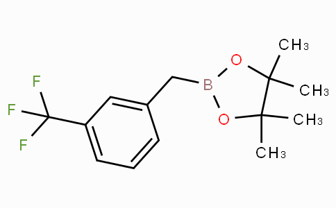 4,4,5,5-Tetramethyl-2-[3-(trifluoromethyl)benzyl]-1,3,2-dioxaborolane