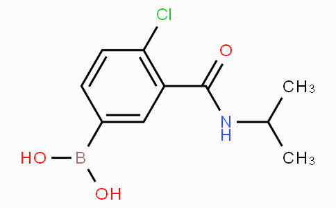 4-Chloro-3-(isopropylcarbamoyl)phenylboronic acid