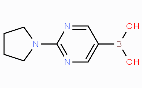 (2-Pyrrolidin-1-ylpyrimidin-5-yl)boronic acid