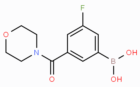 3-Fluoro-5-(morpholine-4-carbonyl)phenylboronic acid