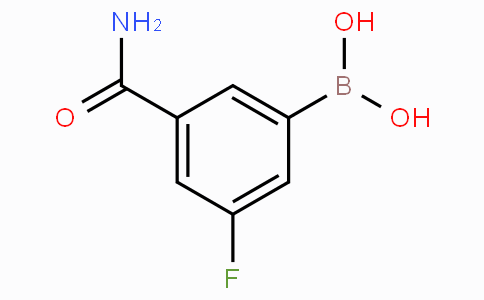 3-(Aminocarbonyl)-5-fluorophenylboronic acid