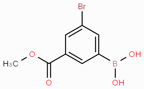 3-硼-5-溴苯甲酸甲酯