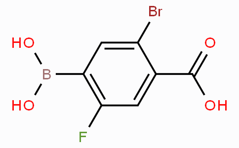 5-Bromo-4-carboxy-2-fluorophenylboronic acid
