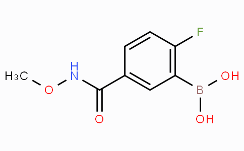 2-Fluoro-5-(methoxycarbamoyl)phenylboronic acid