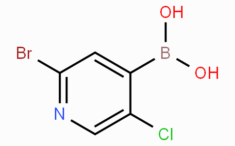 2-溴-5-氯吡啶-4-硼酸