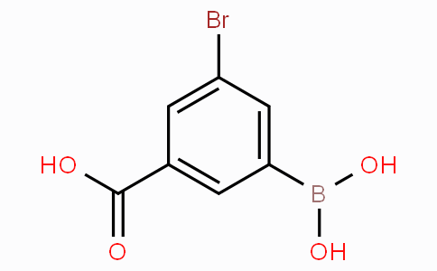 3-溴-5-羧基苯基硼酸