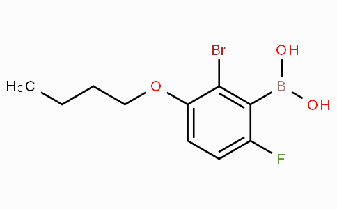 2-Bromo-3-butoxy-6-fluorophenylboronic acid