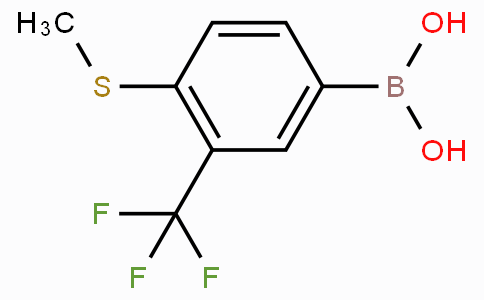 4-Methylthio-3-(trifluoromethyl)phenylboronic acid