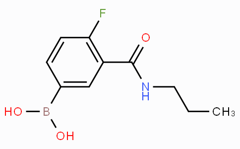 4-Fluoro-3-(N-propylcarbamoyl)phenylboronic acid