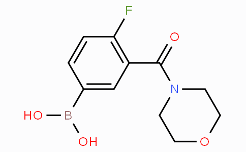 4-Fluoro-3-(morpholine-4-carbonyl)phenylboronic acid