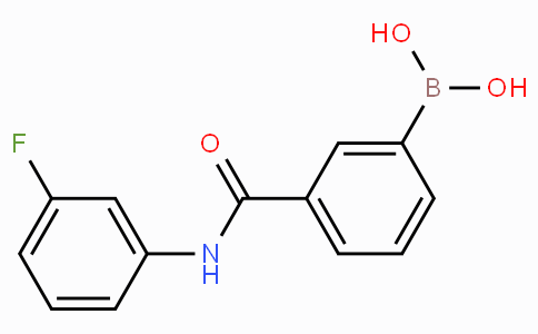 3-硼-N-(3-氟苯基)苯甲酰胺