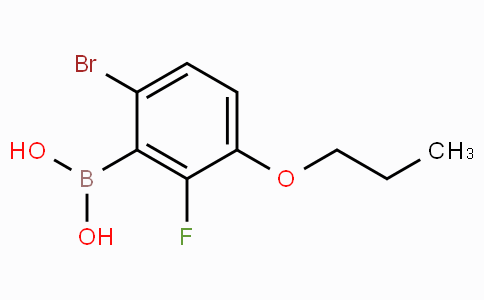 6-Bromo-2-fluoro-3-propoxyphenylboronic acid