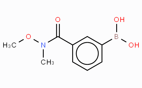 3-(N,O-Dimethylhydroxylaminocarbonyl)phenylboronic acid