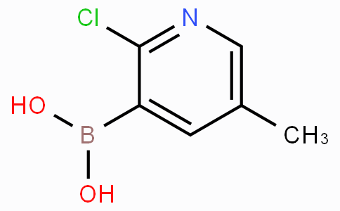 2-氯-5-甲基吡啶-3-硼酸