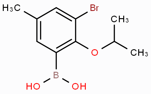 3-Bromo-2-isopropoxy-5-methylphenylboronic acid