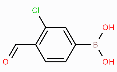 3-Chloro-4-formylphenylboronic acid