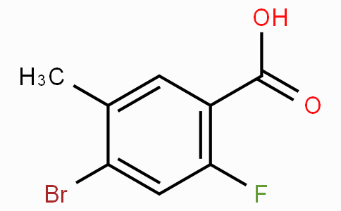 4-Bromo-2-fluoro-5-methylbenzoic acid