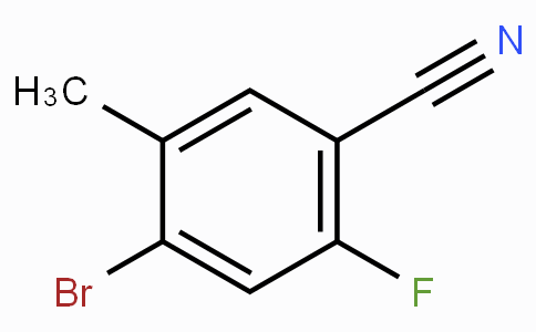 4-溴-2-氟-5-甲基苯甲腈