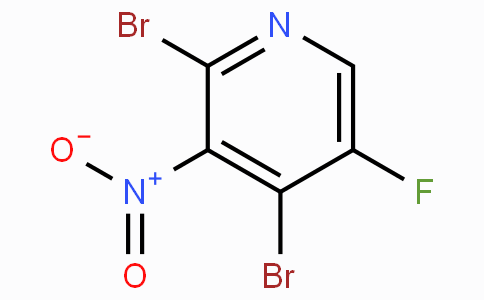 2,4-二溴-5-氟-3-硝基吡啶