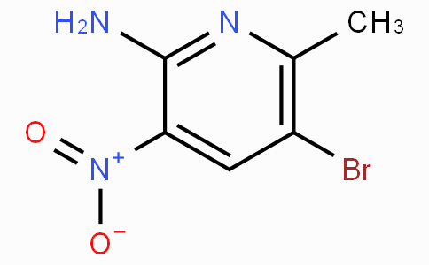2-Amino-3-nitro-5-bromo-6-picoline