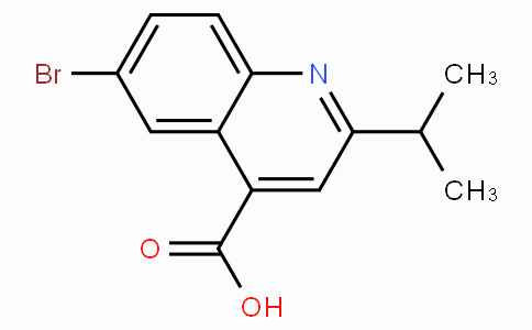 6-Bromo-2-isopropylquinoline-4-carboxylic acid