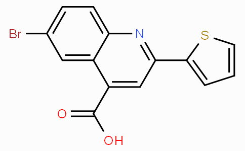 6-Bromo-2-thiophen-2-yl-quinoline-4-carboxylicacid