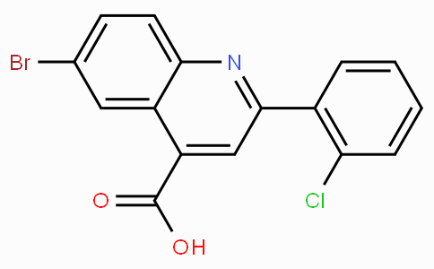 6-Bromo-2-(2-chlorophenyl)quinoline-4-carboxylicacid