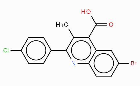 6-Bromo-2-(4-chlorphenyl)-3-methylquinoline-4-carboxylic acid