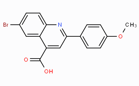 6-Bromo-2-(4-methoxyphenyl)quinoline-4-carboxylic acid