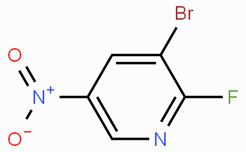 3-溴-2-氟-5-硝基吡啶