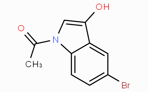 N-acetyl-5-bromo-3-hydroxyindole