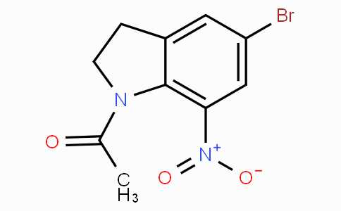 1-乙酰-5-溴-7-硝基吲哚啉