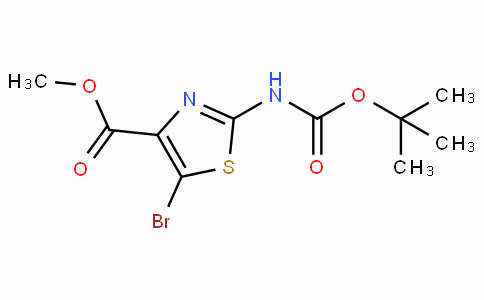 5-Bromo-2-tert-butoxycarbonylaminothiazole-4-carboxylic acid methyl ester