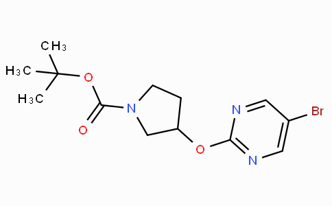 3-(5-Bromopyrimidin-2-yloxy)pyrrolidine-1-carboxylic acid tert-butyl ester